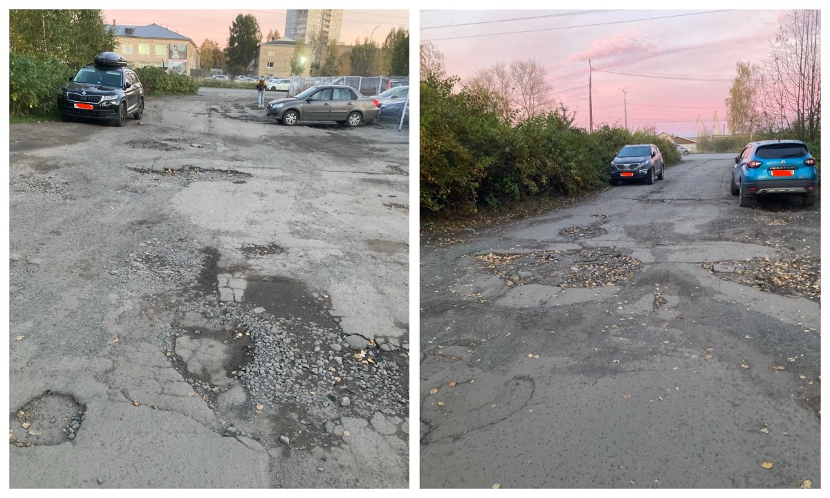 В Петрозаводске дорога до спортивного центра уже три года в ямах