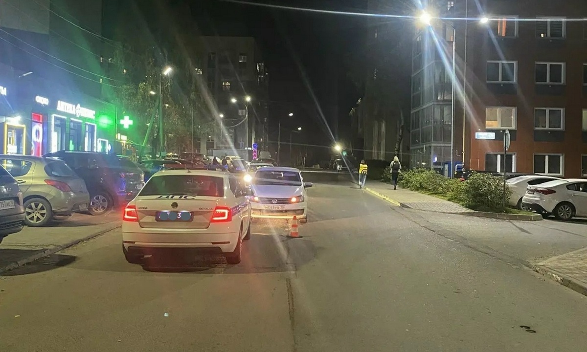 В Петрозаводске сбили пешехода: его личность не установили
