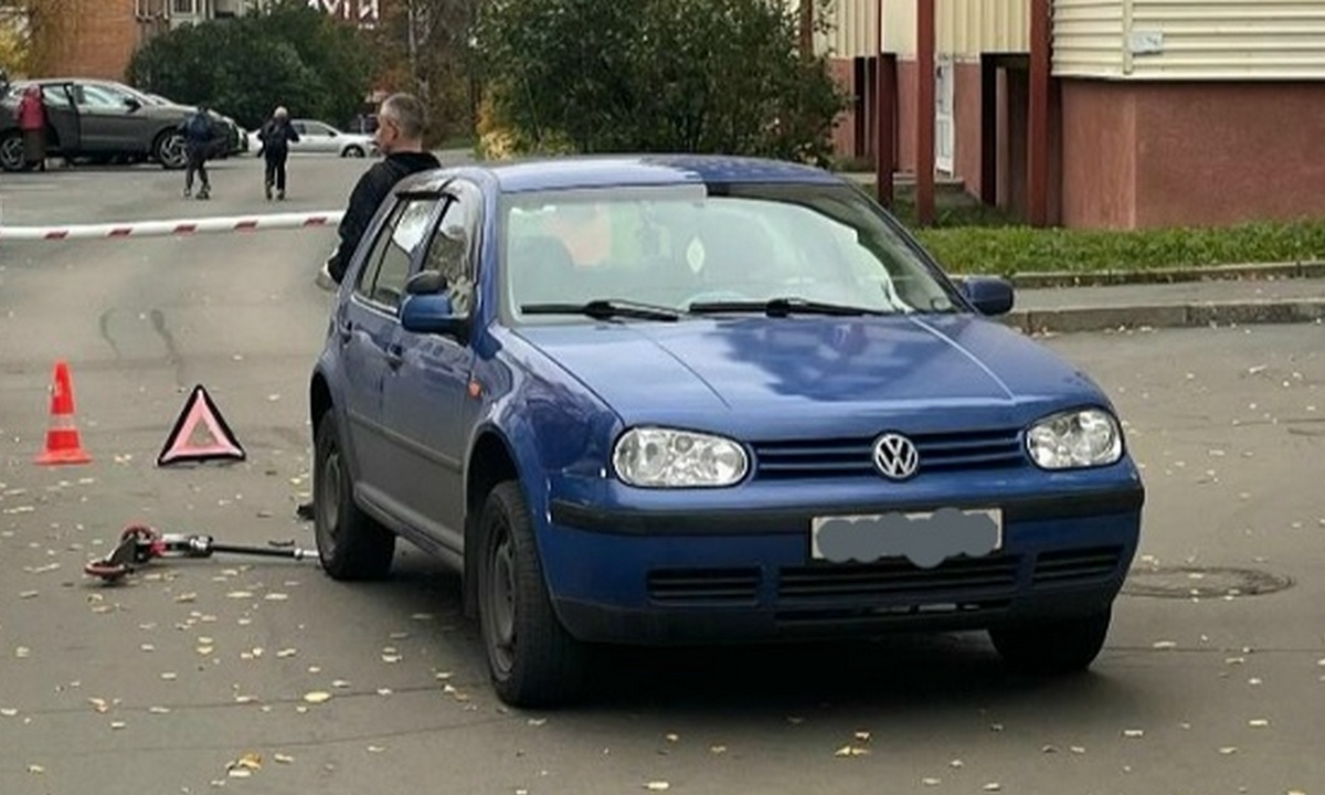 10-летнего ребенка сбили во дворе в Петрозаводске